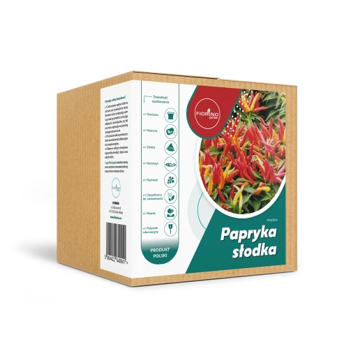 Roślina doniczkowa Papryka słodka poupila (capsicum annuum)