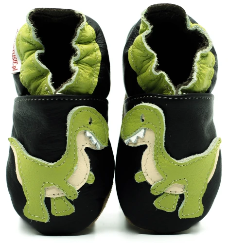 Soft Sole Baby Shoes GREEN REX